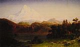 Albert Bierstadt Famous Paintings - Mount Hood